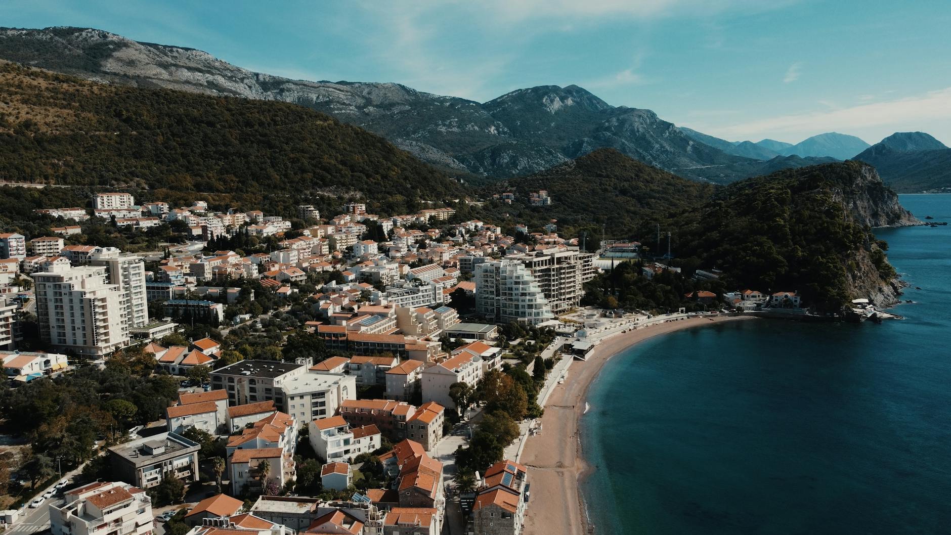 Montenegro Beaches: Jaz, Becici & Sveti Stefan